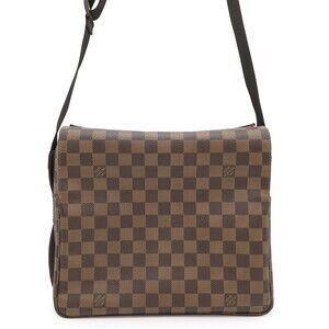 LOUIS VUITTON Red Damier Shoulder Bag